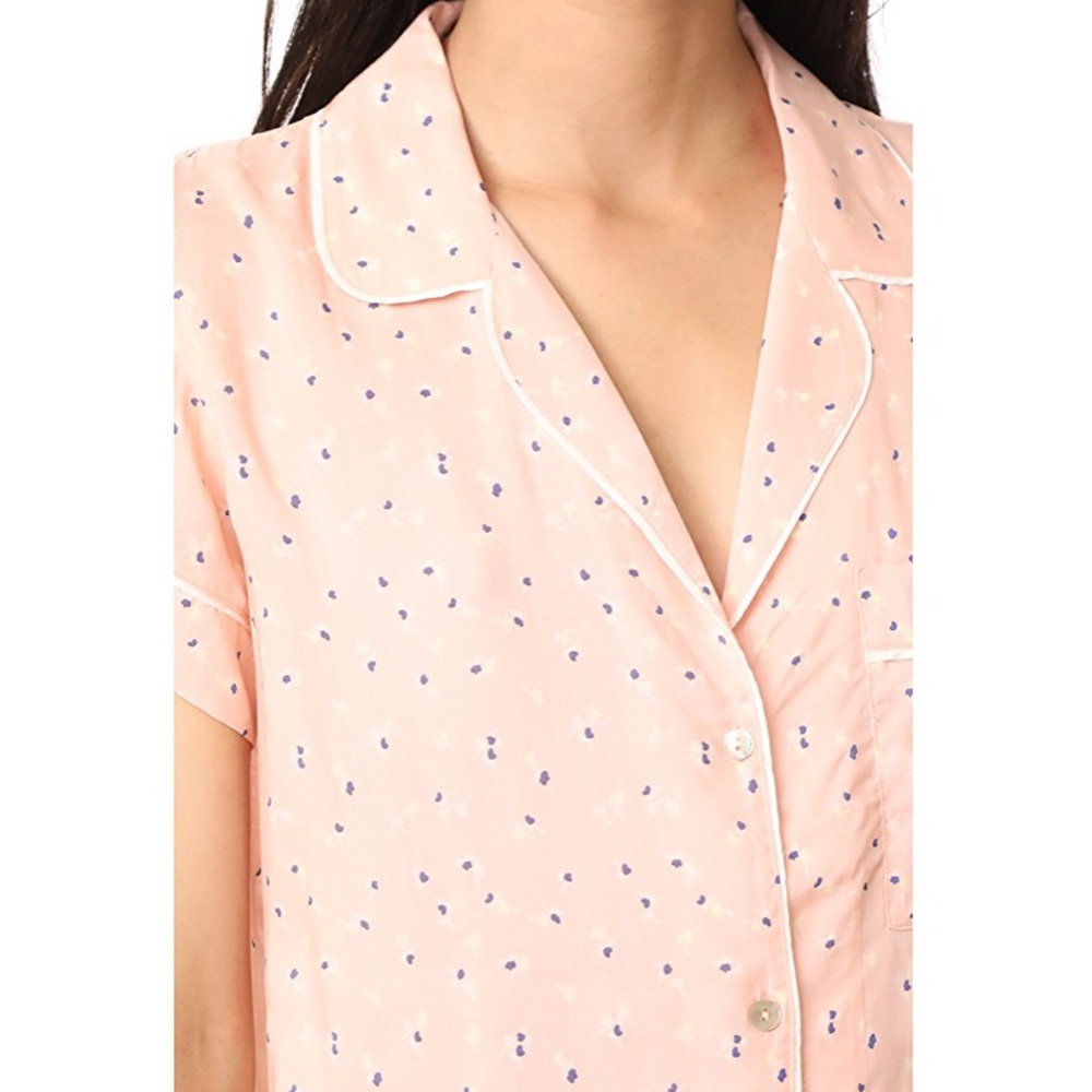 eberjey // victoria pink short sleeve pajama set - Picture 5 of 5